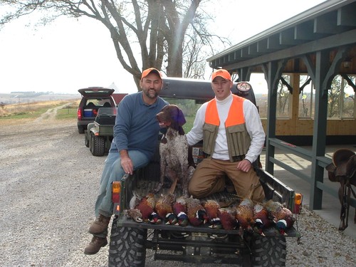 Father and Son Successful Iowa hunt