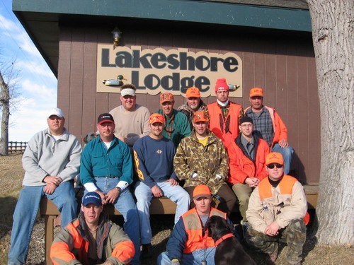 The Boys at the Lakeshore Lodge