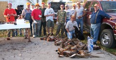 Piles of Wild Birds in Charles Mix County SD