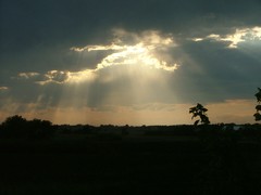 Sunbeams Break in South Dakota